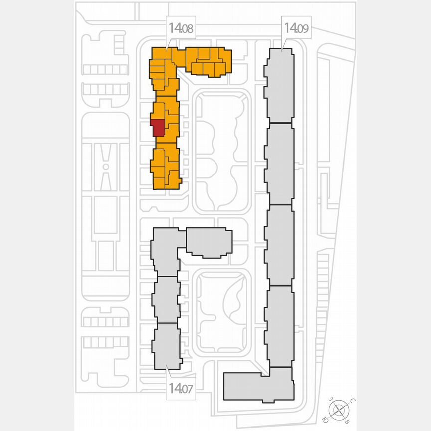 2-к. квартира, 60 м², 3/8 эт.