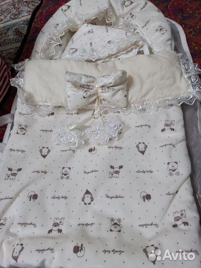 Конверт на выписку зимний