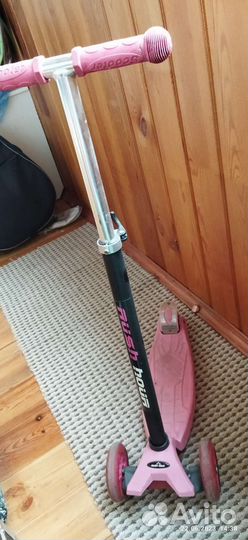 Самокат детский трехколесный бу