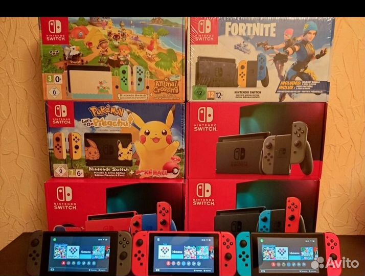 Nintendo Switch Oled прошитая+ любые игры