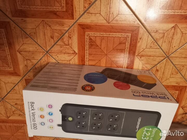 Бесперебойник ибп ippon back verso 600