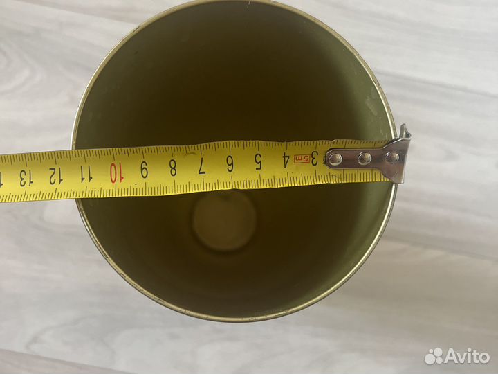 Ваза закаленное стекло 25 см