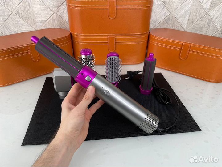 Стайлер dyson 5 в 1, 5 насадок, с кейсом