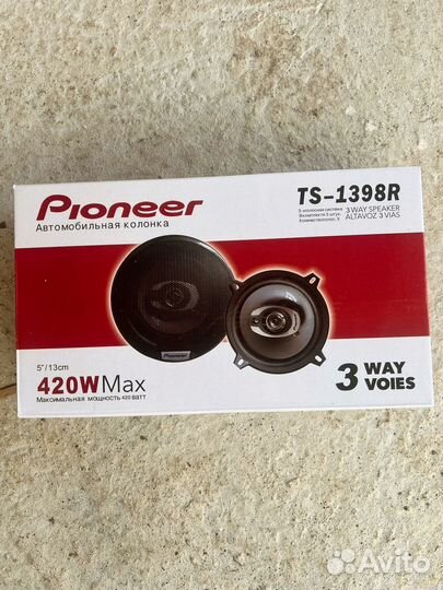 Акустические колонки pioneer