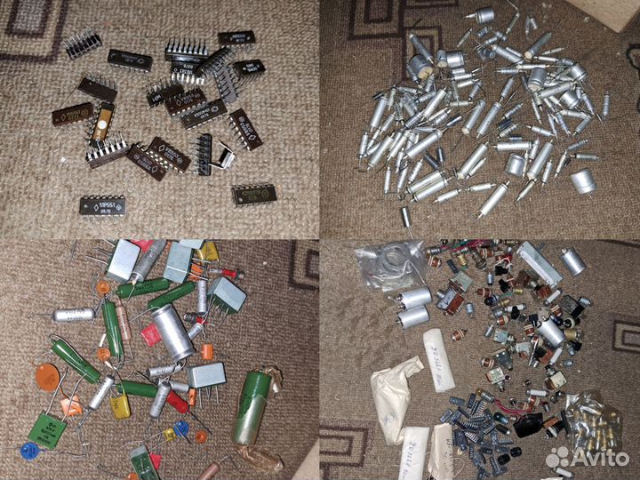 Радиодетали СССР новые транзисторы резисторы и др