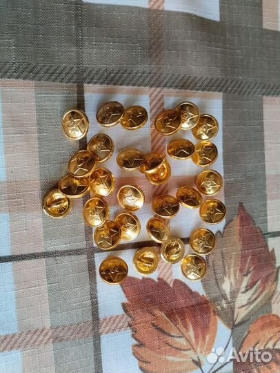 Пуговицы 14 мм СССР 80ых годов алюминий