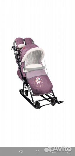 Санки коляска ника