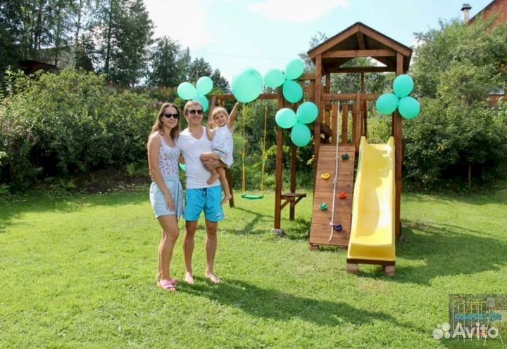 Детская площадка без заноз