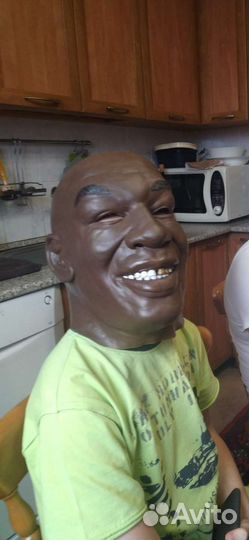 Маска силиконовая Майк Тайсон,Фреди Крюгер,М.Йода