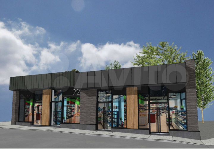 Общепит, зоомагазин 45 м² фасад трафик ЖК новый го