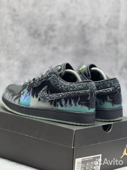 Кроссовки Nike Air Jordan 1 Low GS 'Fortune Fly' (Арт.66721)