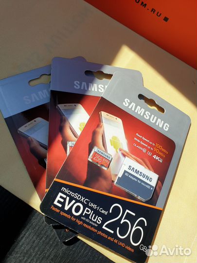 Карта памяти micro sd 256