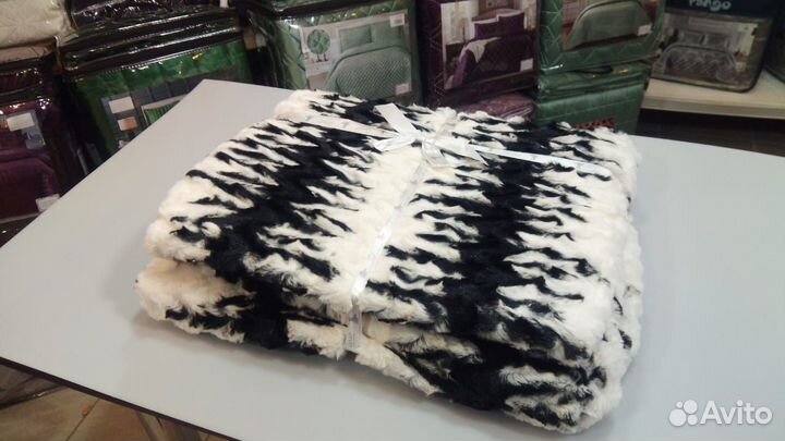 Покрывало Tango Zoo шиншилла 160х220 см. мех