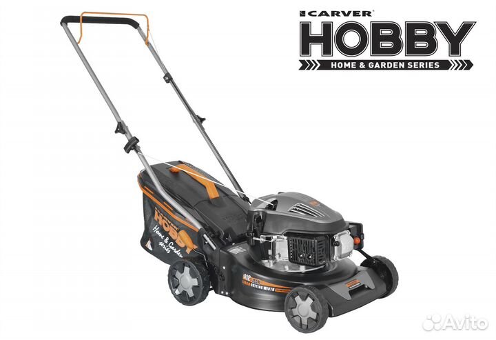 Газонокосилка бензиновая Carver LMG-2042HM Hobby