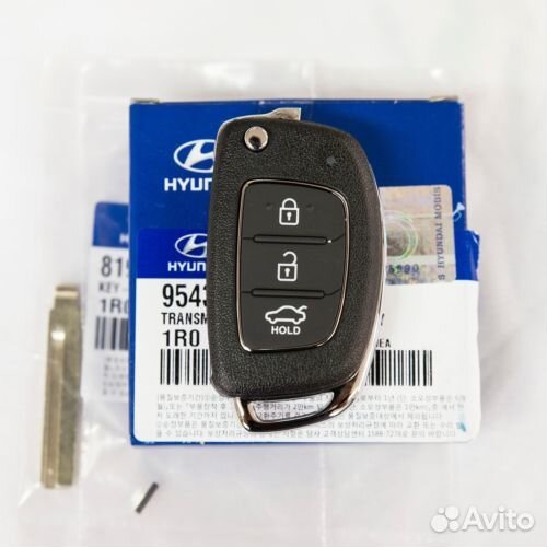 Ключ зажигания хендай солярис - акцент