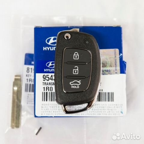 Ключ зажигания хендай солярис - акцент