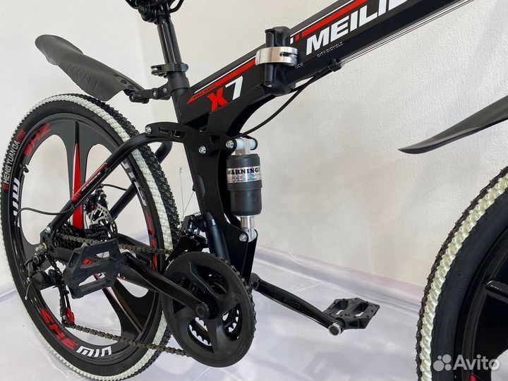 Велосипед dinos 26 складной литье