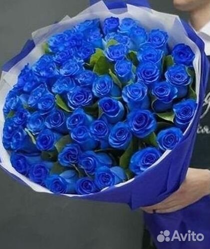 Синие розы с доставкой