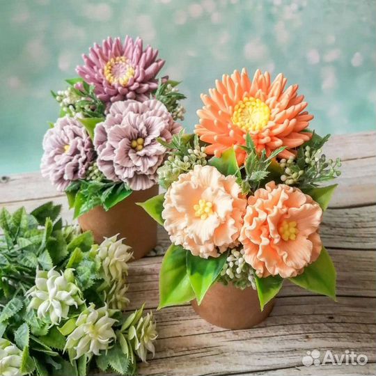 Букет из мыла