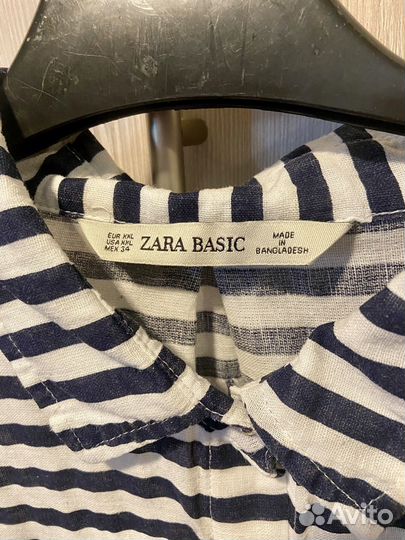 Блузка льняная женская 48 50 Zara