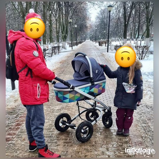 Коляска 2 в 1