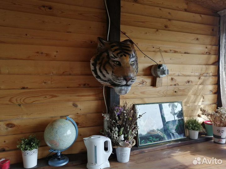 Голова Тигра скульптура