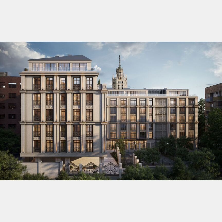 1-к. квартира, 68,9 м², 6/6 эт.