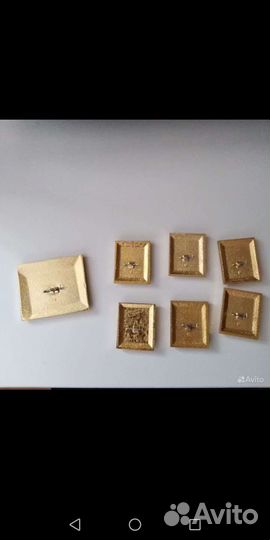 Металлические значки СССР (коллекция, набор)