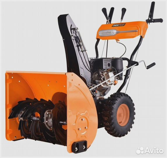 Снегоуборщик бензиновый 7 л.с+акб12В