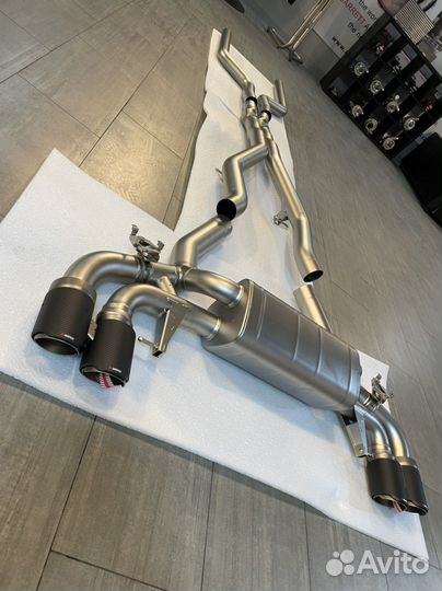 Выхлопная система акрапович для bmw m5 f90