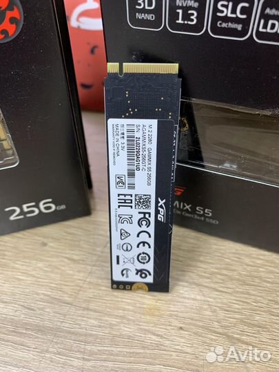 Новый SSD M.2 2280 XPG Gammix S5 256Gb