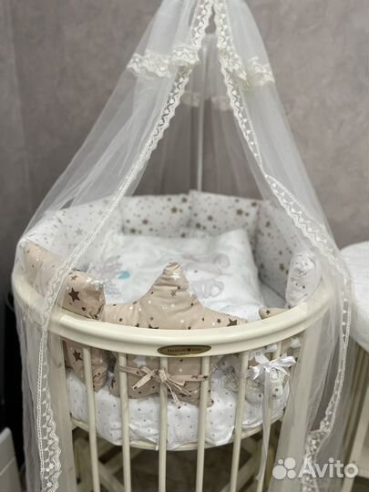 Детская кровать 3в1 Premium baby