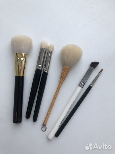 Кисти для макияжа tom ford, hakuhodo, occ, mac
