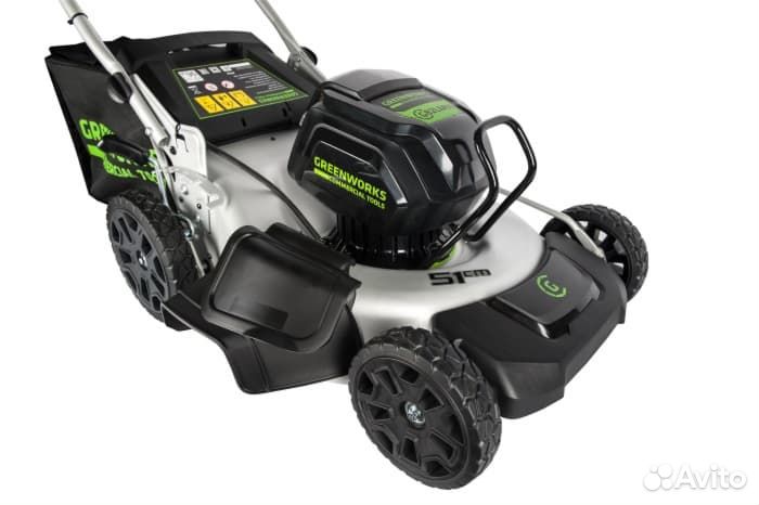 Газонокосилка Greenworks GD82LM51 82V