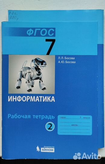 Рабочие тетради школьные по 2 части