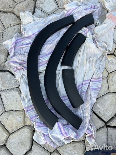 Расширители колесных арок renault duster2