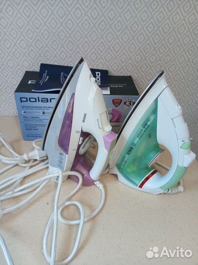 Утюг bosch и polaris на запчасти