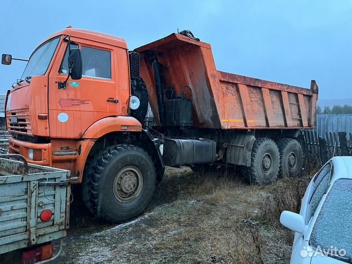 Самосвал 10м³ КАМАЗ 65222, 2012