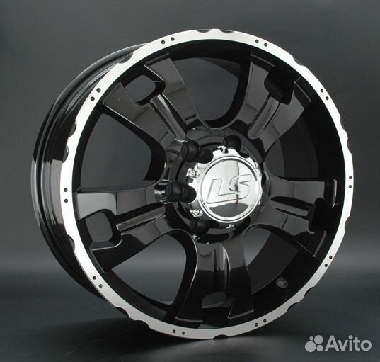 LS wheels LS214 : 7x16 5*139.7 Et:5 Dia:108.1 BKF