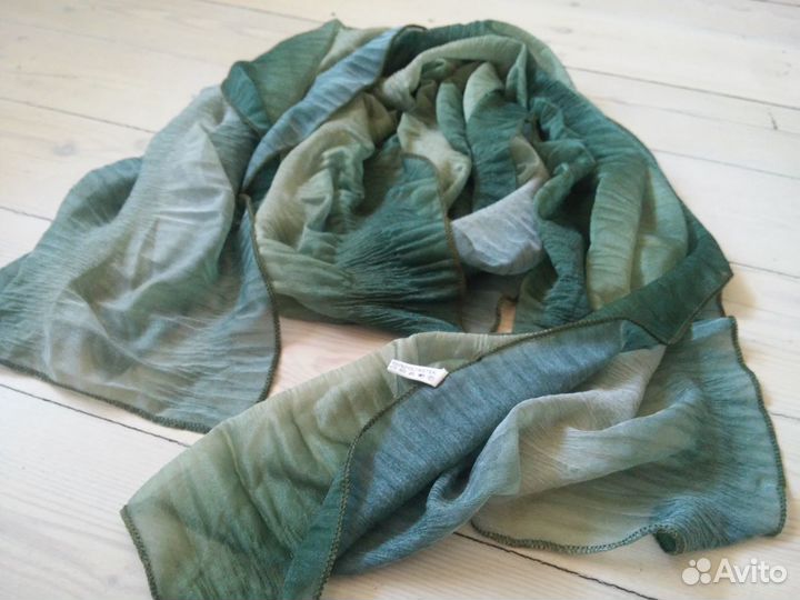Шарф Зеленый Женский Новый
