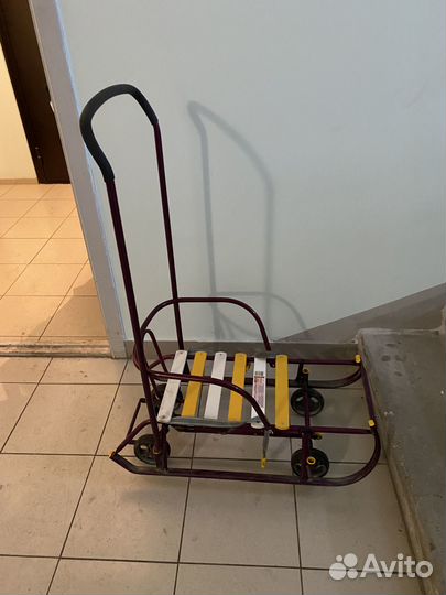 Детские санки Nika Kids “Тимка 6 универсал»