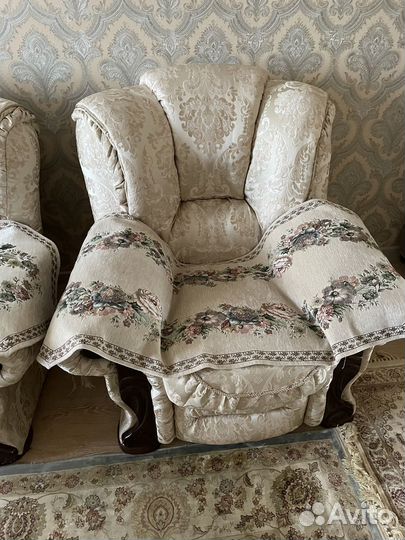 Диван с креслами бу