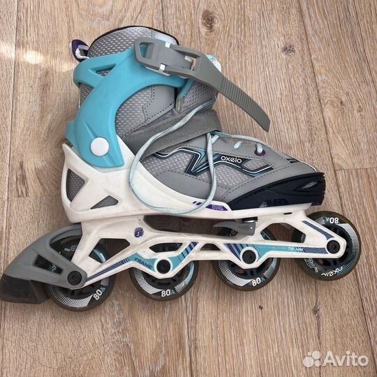 Ролики декатлон раздвижные decatlon oxelo 35-38р