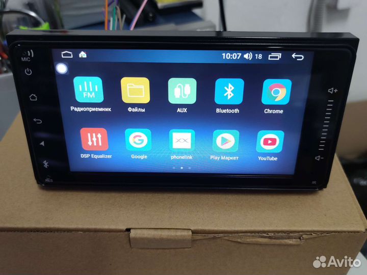 Штатная магнитола Toyota 20x10см, EasyWay 1/16Gb