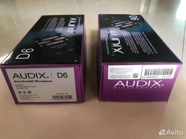 Audix D6 Kick Drum Microphone