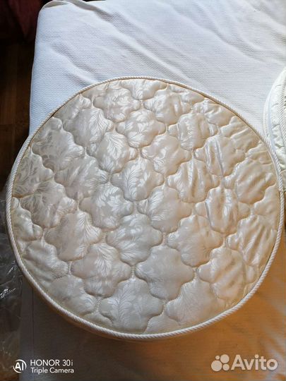 Круглый и овальный матрас в детскую кровать