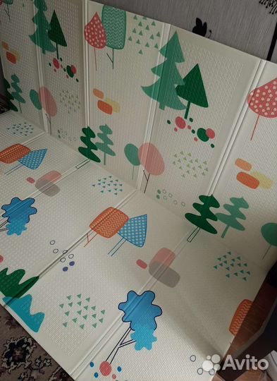 Развивающий детский складной коврик