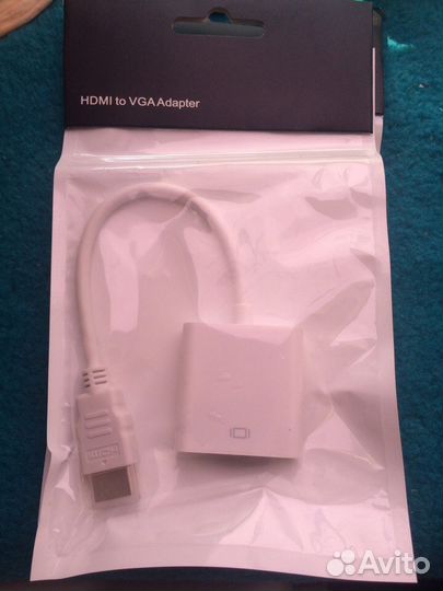 Hdmi to VGA адаптер (эмулятор монитора) новые
