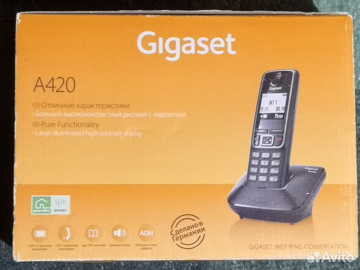 Радиотелефон gigaset A420