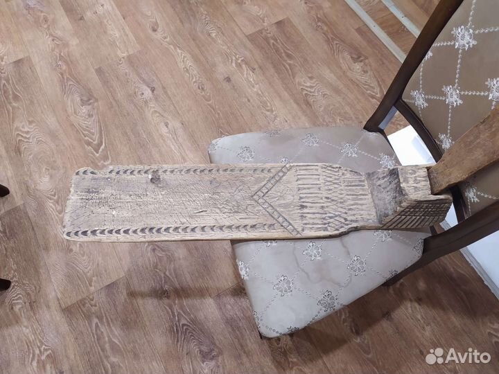 Прялка деревянная старинная, массив дерева